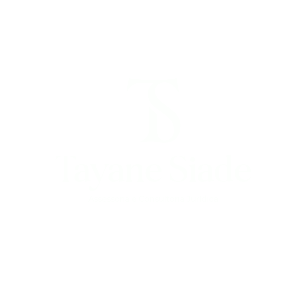 Logomarca da empresa Tayane Siade - Assessora e consultora jurídica